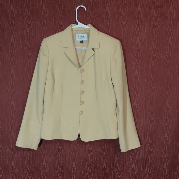 LE SUIT PETITE 2 PIECE SKIRT SET BUSINESS/DINNER/CHURCH/EVENING WOMEN'S SIZE 8P - Picture 2 of 10